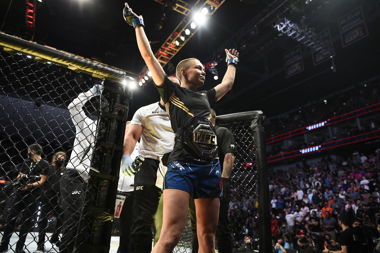 Monster Energys Rose Namajunas Takes Ufc Womens Strawweight